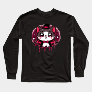Vampire cat Long Sleeve T-Shirt